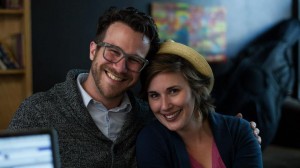 John Sutton, left and Heather Mingo